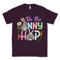 Plum Do the bunny hop Easter Classic Tee - OliviaCreatesArt