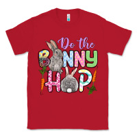 Red Do the bunny hop Easter Classic Tee - OliviaCreatesArt