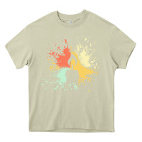 Mossy candle t  shirt c a n d l e i n k s p l a s h t  shirt Heavy Core Tee - linhVisuals