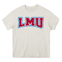 Cream loyola marymount lions Heavy Core Tee - linhVisuals