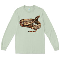 Matcha red tail boa snake Long Sleeve Tee - LillyAllenDesigns