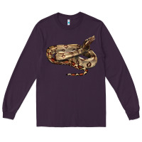 Plum red tail boa snake Long Sleeve Tee - LillyAllenDesigns