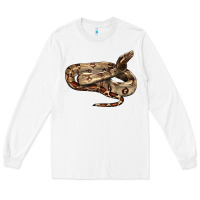 White red tail boa snake Long Sleeve Tee - LillyAllenDesigns