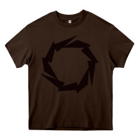 Chocolate Brown Fountain Boats Heavy Core Tee - linhVisuals