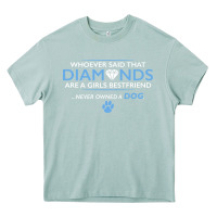 Arona whoever said that diamonds are a girls best friend never owned a dog Heavy Core Tee - linhVisuals