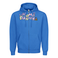True Royal easter mama bunny Zipper Hoodie - Jasminsmagicworld
