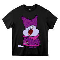 Black chowder Heavy Core Tee - linhVisuals