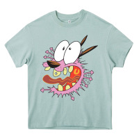 Arona courage the cowardly dog Heavy Core Tee - linhVisuals