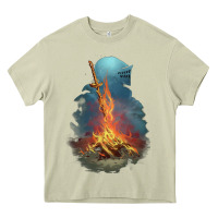 Mossy Souls Bonfire Heavy Core Tee - linhVisuals