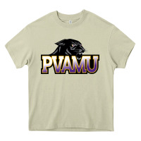 Mossy Prairie View A&M Panthers And Lady Panthers Rectangle Patch Heavy Core Tee - linhVisuals