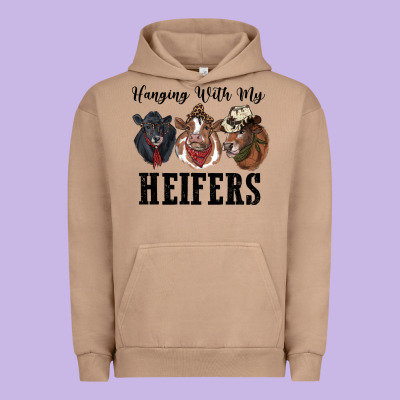 Hanging With My Heifers Urban Hoodie Designed By Ranaportraitstore
