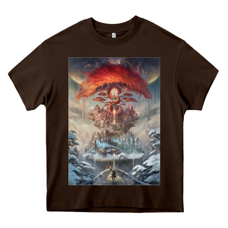 The Painted World Heavy Core Tee by linhVisuals | Teevron
