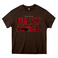 Chocolate Brown the hits billy - joel the best pianist Heavy Core Tee - linhVisuals