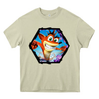Mossy CRASH BANDICOOT LEGENDS Heavy Core Tee - linhVisuals