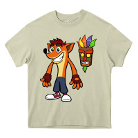 Mossy CRASH BANDICOOT Heavy Core Tee - linhVisuals