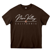 Napa Valley Ca T Shirt Heavy Core Tee | Teevron