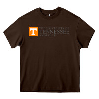 Chocolate Brown The ut knoxville Heavy Core Tee - linhVisuals