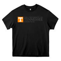 Black The ut knoxville Heavy Core Tee - linhVisuals