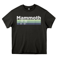 Asphalt retro hiking boottrail running   mammoth california t shirt Heavy Core Tee - linhVisuals