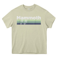 Mossy retro hiking boottrail running   mammoth california t shirt Heavy Core Tee - linhVisuals