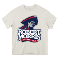 Cream the robert morris colonials Heavy Core Tee - linhVisuals