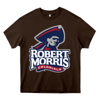 Chocolate Brown the robert morris colonials Heavy Core Tee - linhVisuals