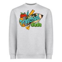 Heather Grey preschool dude Heavyweight Sweatshirt - RanaPortraitStore