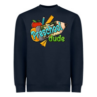 Navy preschool dude Heavyweight Sweatshirt - RanaPortraitStore