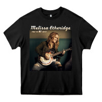 Black Melissa Etheridge Heavy Core Tee - linhVisuals