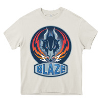 Cream coventry blaze Heavy Core Tee - linhVisuals