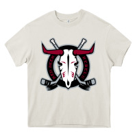 Cream deer-red-rebels Heavy Core Tee - linhVisuals