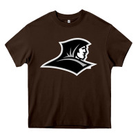 Chocolate Brown providence friars Heavy Core Tee - linhVisuals