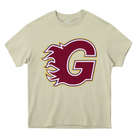 Mossy guildford flames Heavy Core Tee - linhVisuals