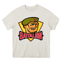 Cream north-battalion-bay Heavy Core Tee - linhVisuals