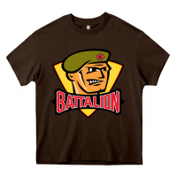 Chocolate Brown north-battalion-bay Heavy Core Tee - linhVisuals