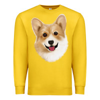 Lemon Corgi Premium Sweatshirt - Jasminsmagicworld