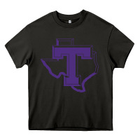 Asphalt tarleton tontexas Heavy Core Tee - linhVisuals