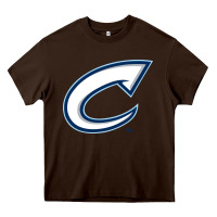 Chocolate Brown columbus clippers Heavy Core Tee - linhVisuals