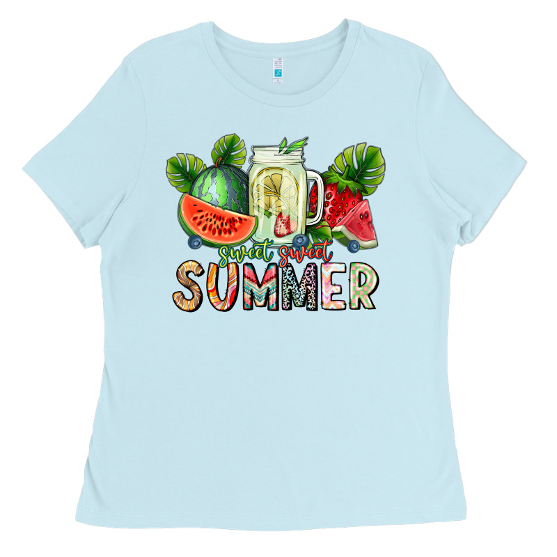 Sweet Sweet Summer Ladies Tee by CowhideDigitalArt | Teevron
