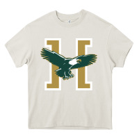 Cream husson  eagles Heavy Core Tee - linhVisuals