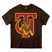 Chocolate Brown tuskegee merch, golden, tigers Heavy Core Tee - linhVisuals