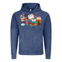 Vintage Denim Teacher Coffee Cups Vintage Hoodie - Artiststas