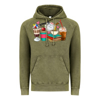 Teacher Coffee Cups Vintage Hoodie | Teevron
