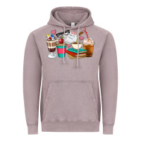 Vintage Zinc Teacher Coffee Cups Vintage Hoodie - Artiststas