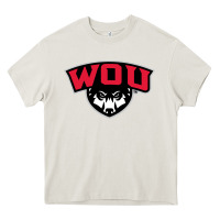 Cream western oregon merch, wolves Heavy Core Tee - linhVisuals