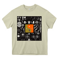 Mossy nice bon -iver symbol Heavy Core Tee - linhVisuals