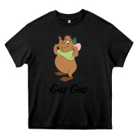 Black gus gus t-shirt Heavy Core Tee - linhVisuals