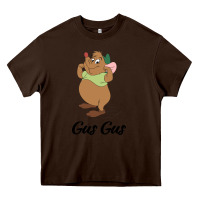 Chocolate Brown gus gus t-shirt Heavy Core Tee - linhVisuals