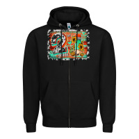 Black western back to school 2nd grade 2 Zipper Hoodie - Jasminsmagicworld