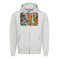 Dove Grey western back to school 2nd grade 2 Zipper Hoodie - Jasminsmagicworld